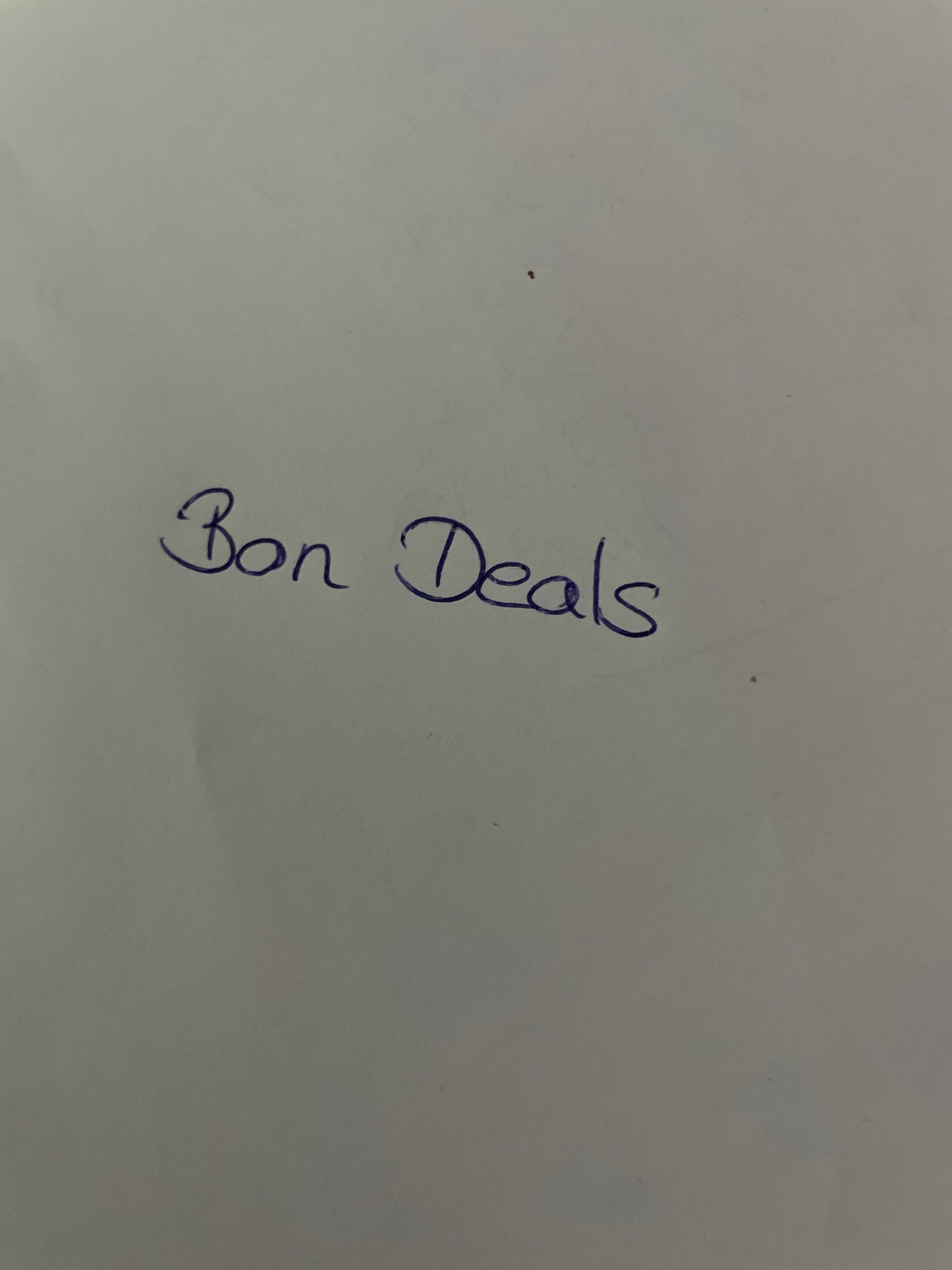 Retourenpaket Bon Deals